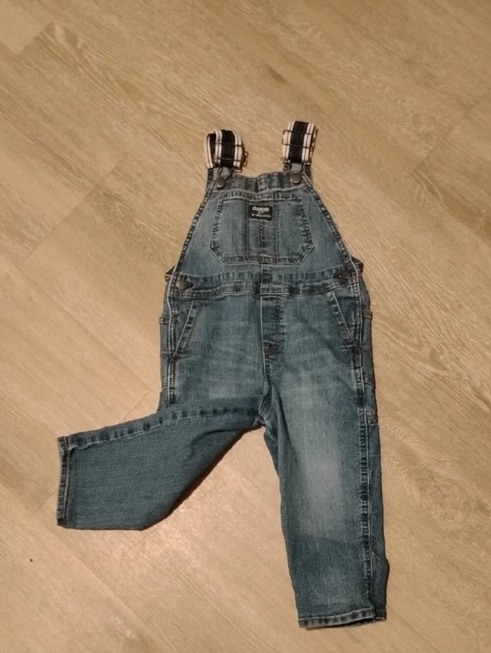 OshKosh B'gosh Light Blue Denim Kids Overalls